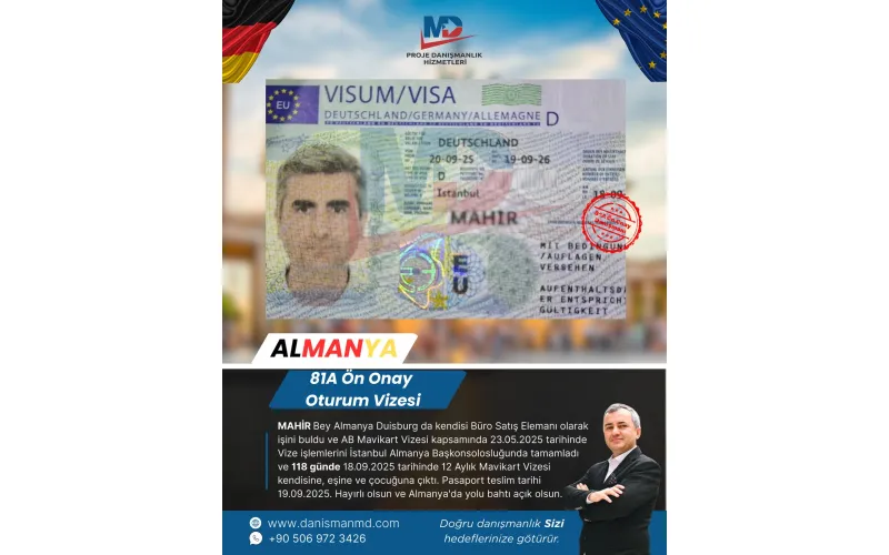 Almanya da Diploma Denklik ve Vize İşlemleri - MD Danışmanlık Hizmetleri Antalya