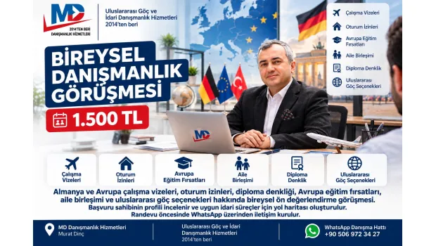 Almanya da Diploma Denklik ve Vize İşlemleri - MD Danışmanlık Hizmetleri Antalya