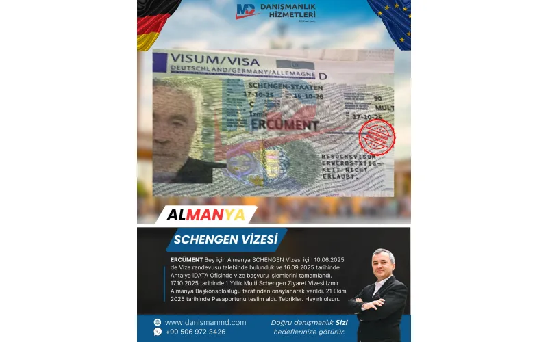 Almanya da Diploma Denklik ve Vize İşlemleri - MD Danışmanlık Hizmetleri Antalya